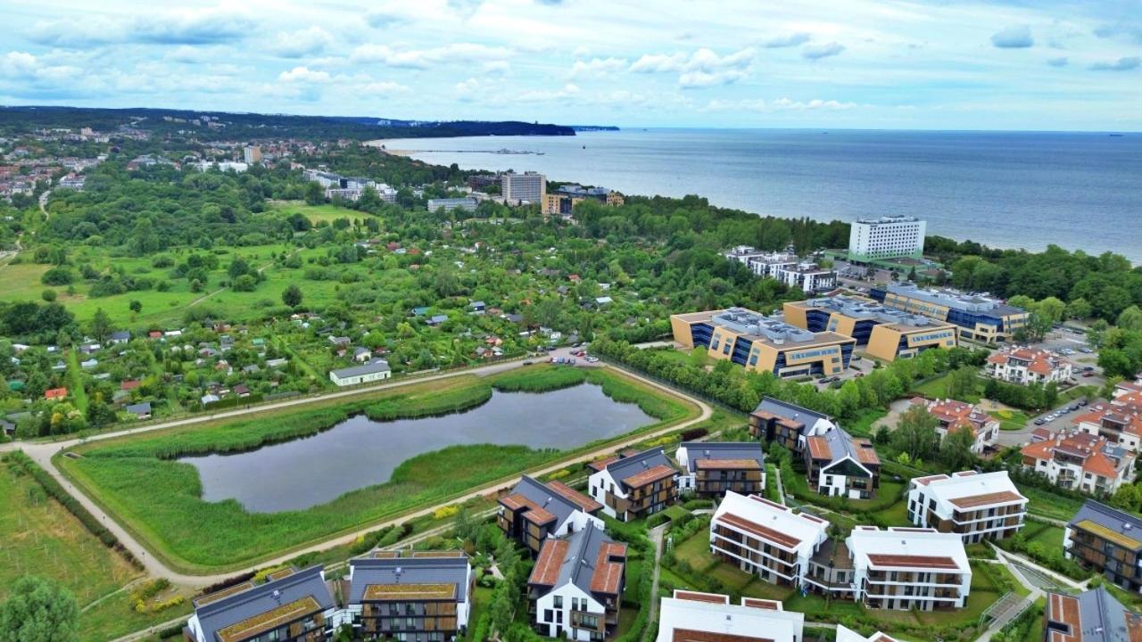 Appartamento Ergo Jelitkowo Gdansk Sopot 600M Do Plazy Parking Esterno foto